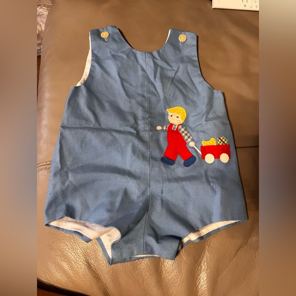 70’s Vintage Boys Romper Prob Up To 18m - Picture 8 of 8